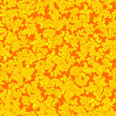 Suluboya desensiz, folky çiçekli ve yapraklı, etnik tarzda. Çiçek süsleme. Geleneksel şal deseni. Tekstil tasarım dokusu. Kabilesel etnik klasik dikişsiz model..