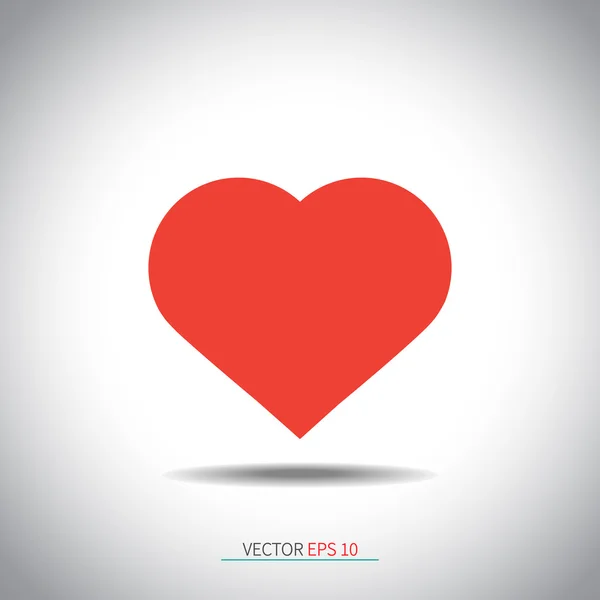 Heart love icon. — Stock Vector