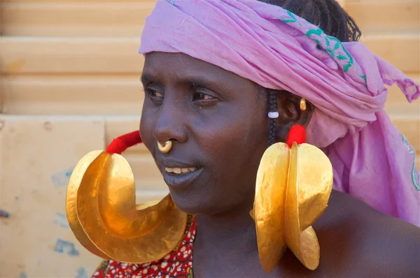 Krásná africká dívka — Stock fotografie