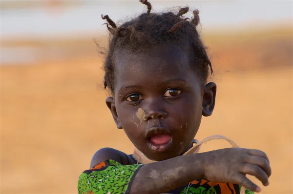 Little African girl — Stock Photo, Image