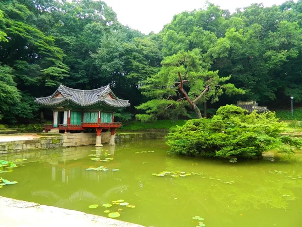 Το παλάτι Changdeokgung. Σεούλ, Νότια Κορέα — Φωτογραφία Αρχείου