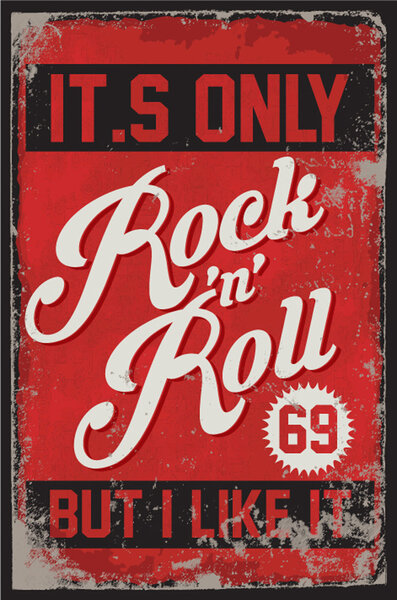 Rock and Roll Style - Vintage posters