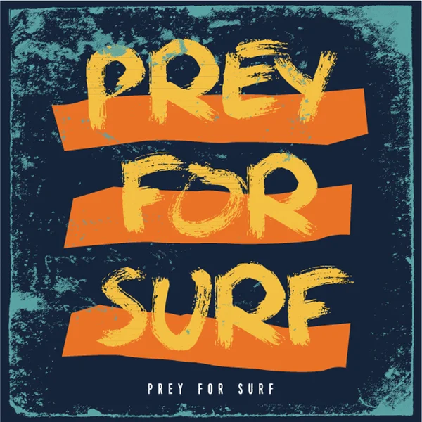 Vintage sörf grafik 