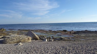 Güzel sakin Deniz Sahil