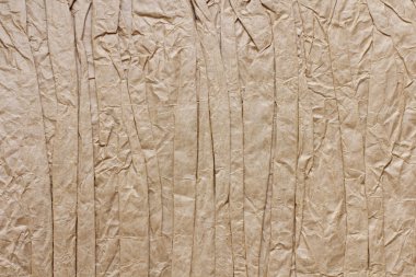 Buruşturulmuş Kraft kağıt