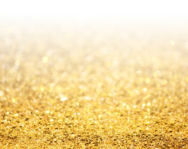Altın glitter bokeh