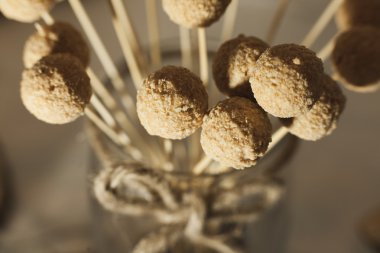 Lezzetli bisküvi topları