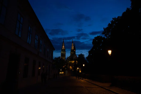 St Paul Prag'da ve St Peter Bazilikası — Stok fotoğraf