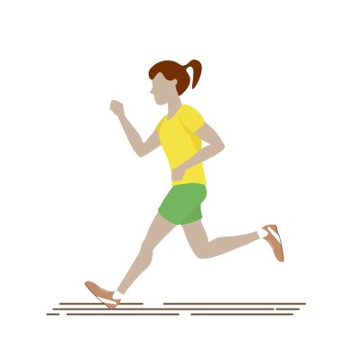 İzole çalışan kadın