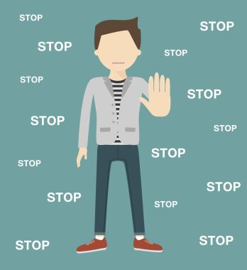 Adam jestleri bir Stop
