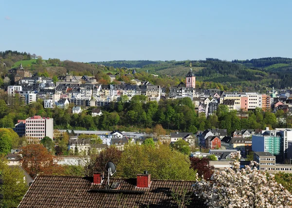 tarihi şehir merkezi siegen şehir panoraması