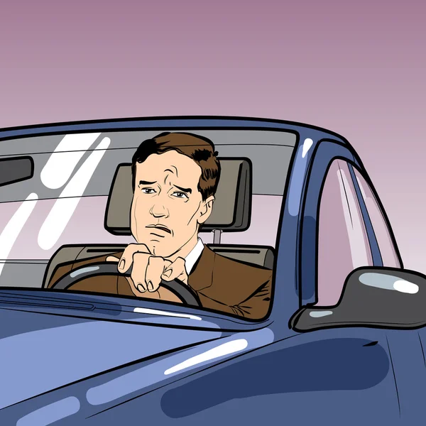 sürücü araba adam yol