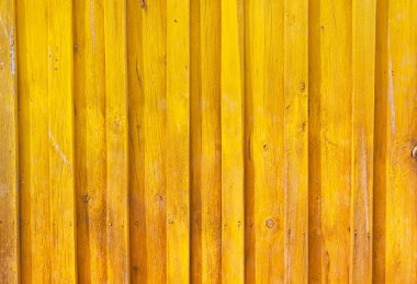 Sarı soluk ahşap dikey çit, doku