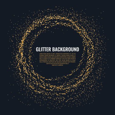 Altın glitter arka plan.