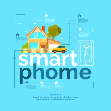 Elektronik cihazlar organizasyonu için kavramı.