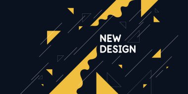 Modern moda tarzında soyut bir arkaplan. Basit düz organik şekilli posterler, geometrik şekiller..