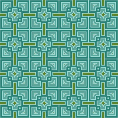 kesintisiz geometrik desen.