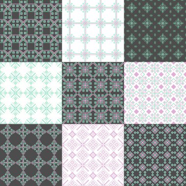 Kusursuz geometrik desen.