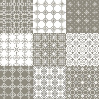 Kusursuz geometrik desen.