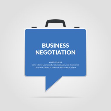 Simge iş görüşmeleri.