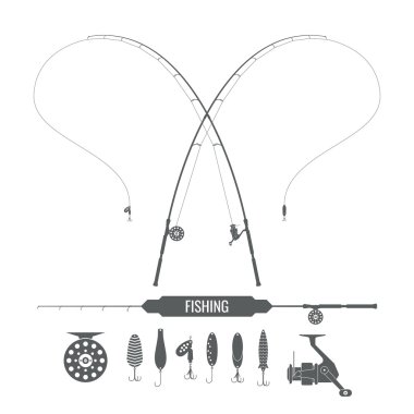 Download Fly Fishing Rod Free Vector Eps Cdr Ai Svg Vector Illustration Graphic Art