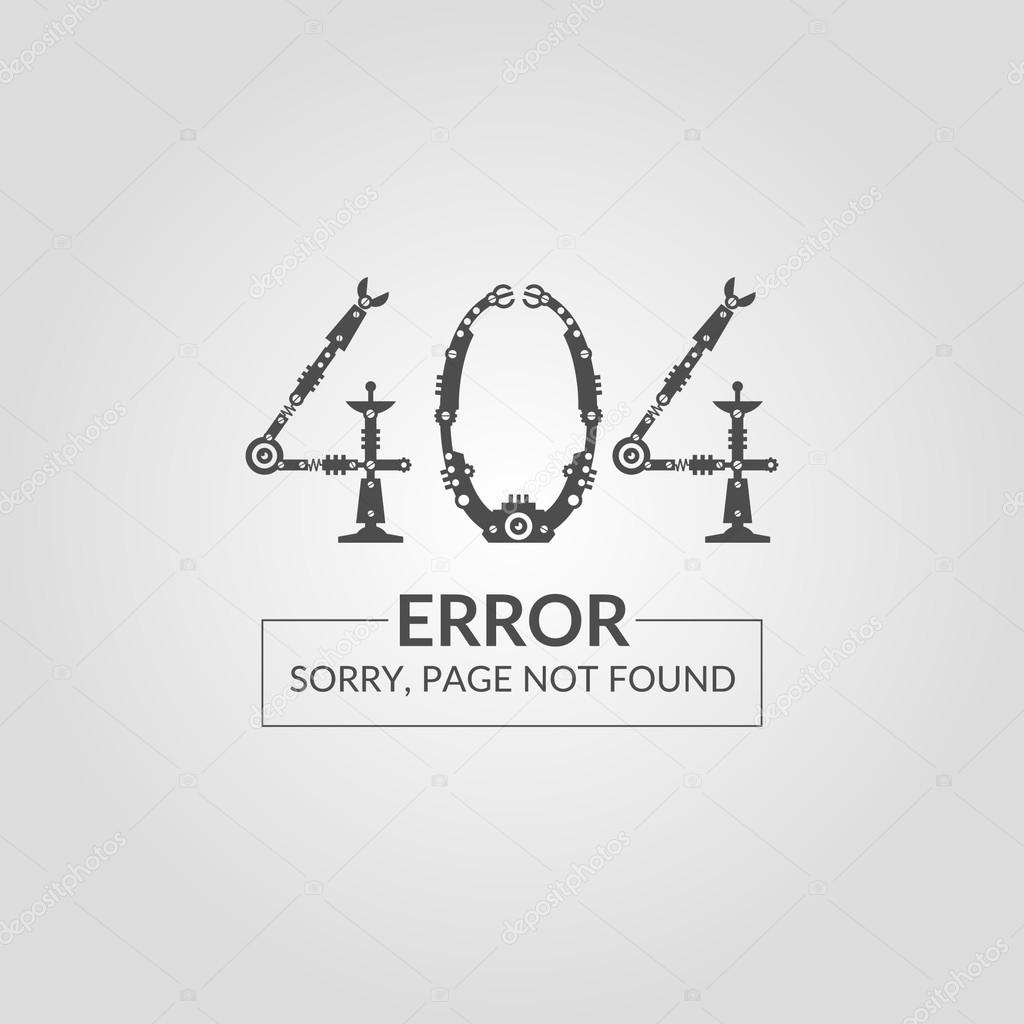 404 error.Page not found.