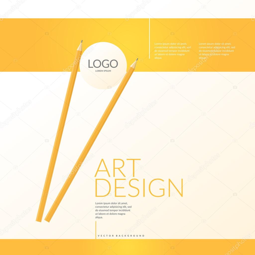 Contemporary bright background to showcase your logo and style. Vector illustration.