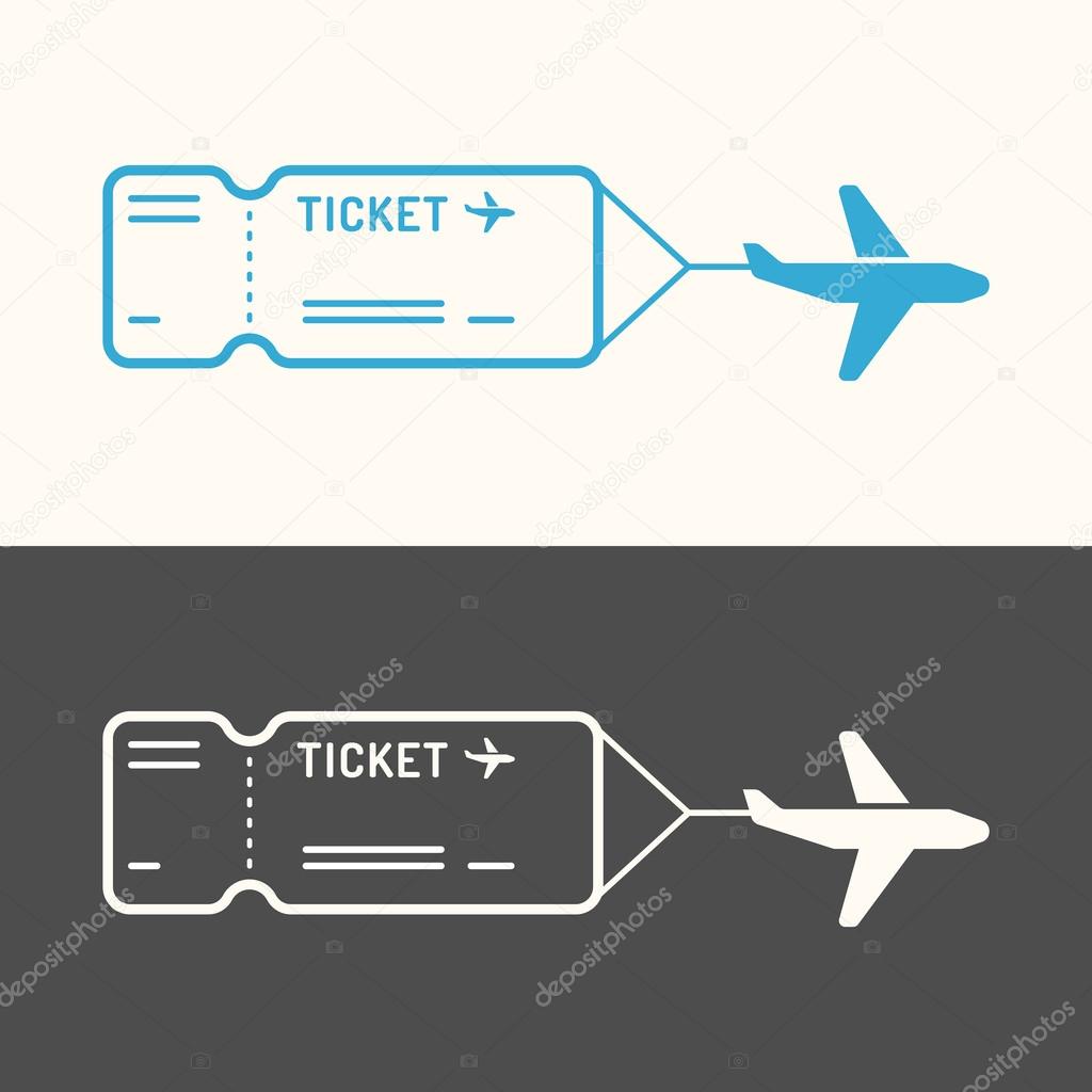 Linear image of the ticket.