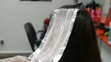 saç boyama bir Güzellik Salonu