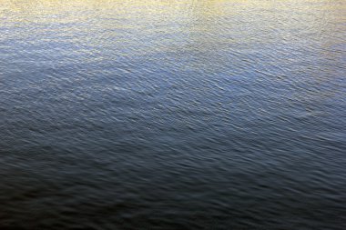 Moskova Nehri mavi su Ripples yakın çekim