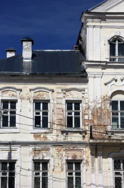 Vintage eski püskü eski genel klasik styl binanın parçası