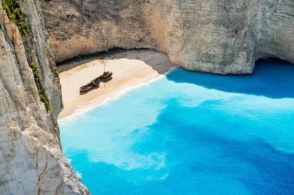 Navagio Beach, Zakynthos, Yunanistan