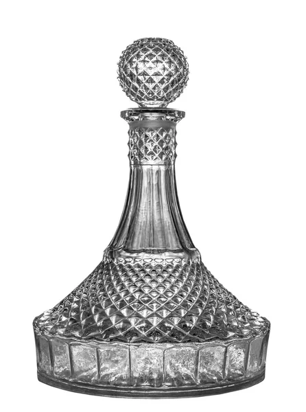 Crystal decanter a pálinka. — Stock Fotó