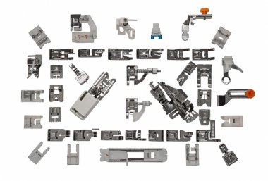 Dikiş makinesi, dikiş ayak. 