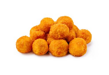 Baştan çıkarıcı bir yığın altın kızarmış peynir topları, dışı çıtır çıtır ve içi yapış yapış, lezzetli bir atıştırmalık olarak tadını çıkarmaya hazır. Her zaman partiler ya da sıradan toplantılar için mükemmel..