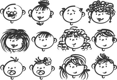 Üretim soy ağacı vektörü