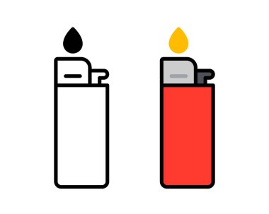 Vektör Hafif Düz Çizim