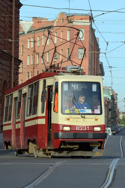 Transporte urbano de pasajeros . — Foto de Stock