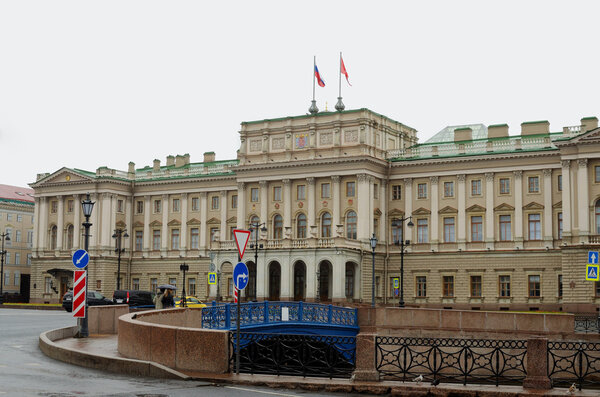Mariinsky Palace in Saint Petersburg.