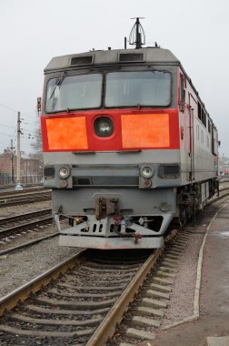 Demiryolu tren.