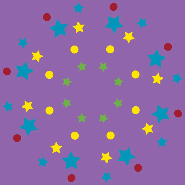 Vector star pattern — Stock Vector