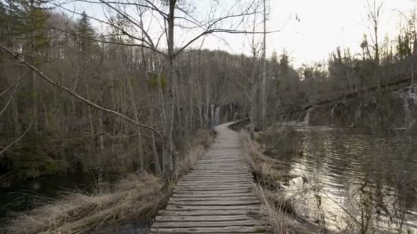 Plitvice湖国家公园 — 图库视频影像