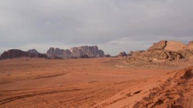 Wadi rum çöl 