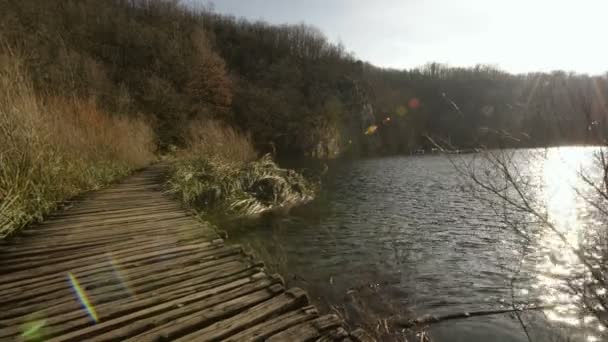 Plitvice lakes national park — Stock Video