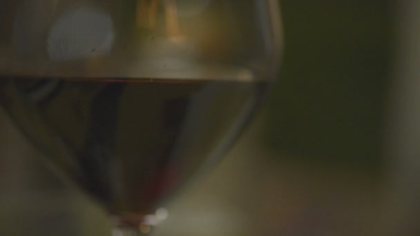 Italian red wine — Stock Video