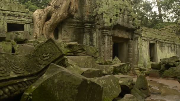 Beng melea tempel Unesco werelderfgoed — Stockvideo