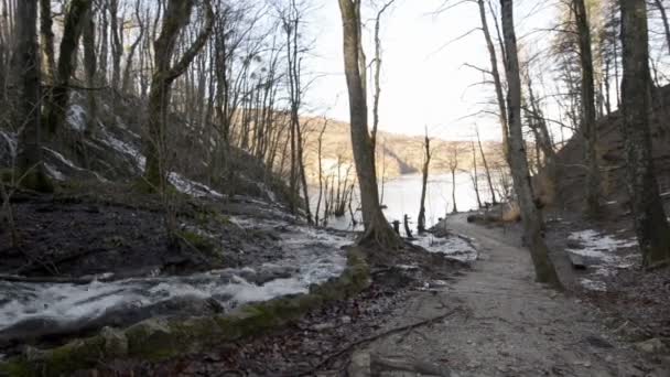 Plitvice Gölleri Ulusal Parkı — Stok video