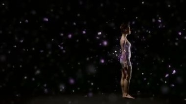 Balet yalnız sahnede dans ediyor