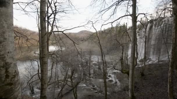 Parco Nazionale dei Laghi di Plitvice — Video Stock