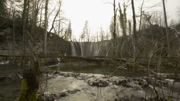 Parque Nacional de los Lagos de Plitvice — Vídeos de Stock